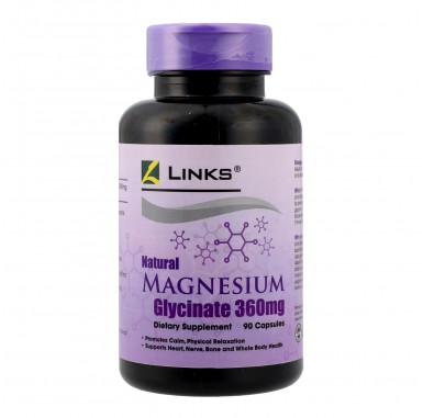Links MAGNESIUM Glycinate 360mg