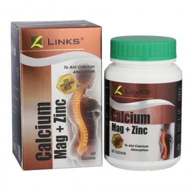 Links Chelated Calcium Mag Plus Zinc