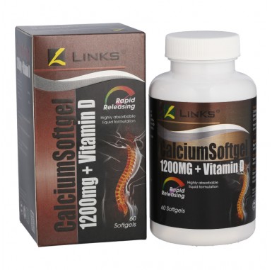 Links CalciumSoftgel 1200mg + Vitamin D